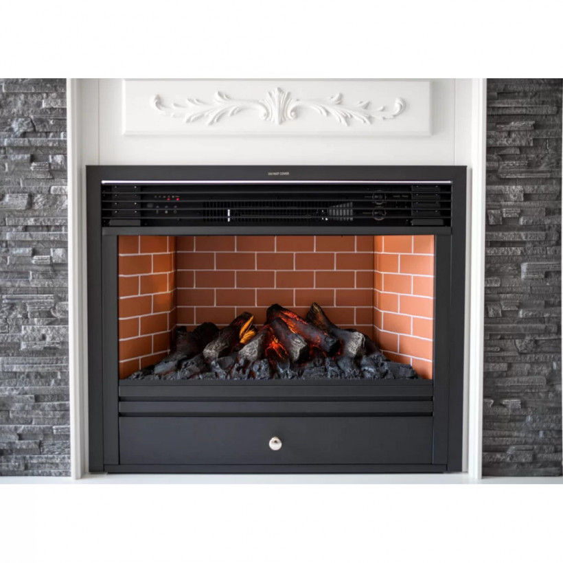 Каминокомплект ASTRA FLAME Манитоба Grey + Гефест