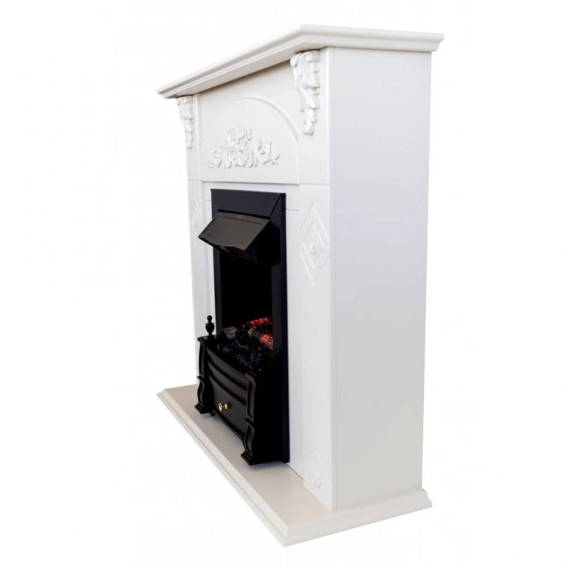 Каминокомплект ASTRA FLAME Мериленд White + Прометей