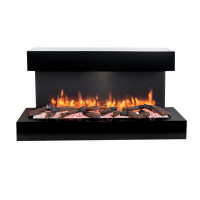 Камінокомплект ASTRA FLAME Нью Йорк BLACK