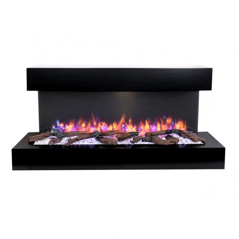 Каминокомплект ASTRA FLAME Нью Йорк BLACK