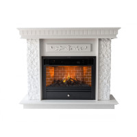 Камінокомплект ASTRA FLAME Нук White + Гефест