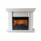 Камінокомплект ASTRA FLAME Нук White + Гефест