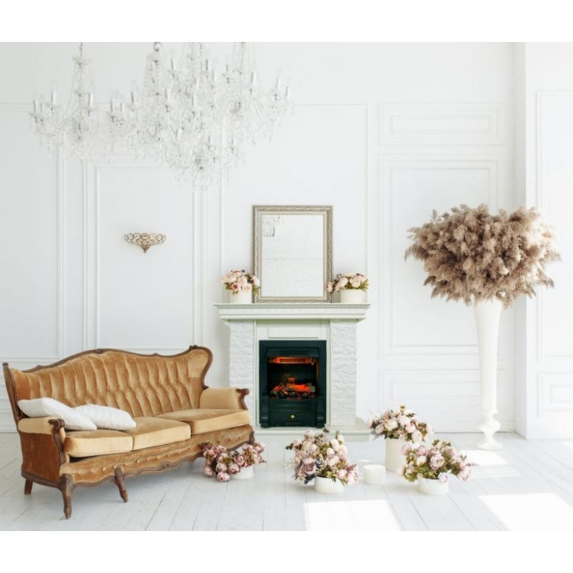 Каминокомплект ASTRA FLAME Нук White + Прометей