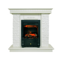 Каминокомплект ASTRA FLAME Нук White + Прометей