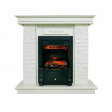 Каминокомплект ASTRA FLAME Нук White + Прометей