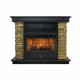 Каминокомплект ASTRA FLAME Юта Bronze + Гефест