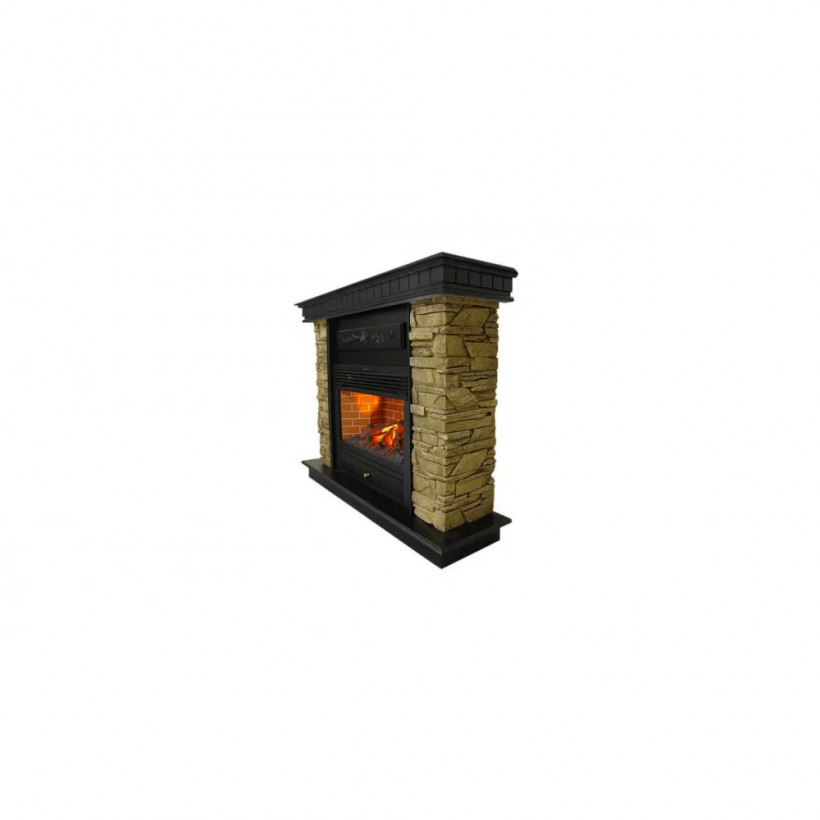 Каминокомплект ASTRA FLAME Юта Bronze + Гефест