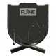 Піч калориферна FLAME FLM 012 з варочною поверхнею 12кВт