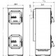 Піч-камін Wamsler Denver чорний (W20001094000)