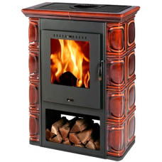 Піч опалювальна THORMA Borgholm black ceramic dark brown
