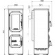 Піч опалювально-варильна Wamsler Colorado чорний (W20001094100)