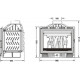 Топка для каміна Uniflam 600 з шибером (601-595)