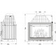 Топка для каміна Uniflam 700 Lux (601-692)