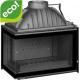 Топка для каміна Uniflam 700 Plus Eco L з шибером (6263-73)