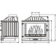 Топка для каміна Uniflam 700 Selenic (601-720)