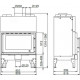 Топка для каміна Uniflam 860 Evo (260-180)