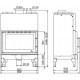 Топка для каміна Uniflam 960 Evo (260-190)