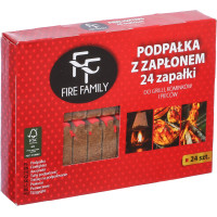 Міні-брикет для розпалювання сірники 24 шт.
