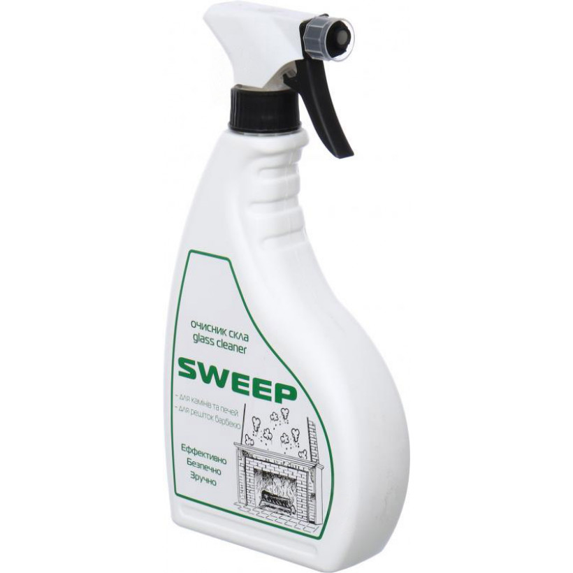 Очисник для скла дверей каміну SWEEP 750 мл
